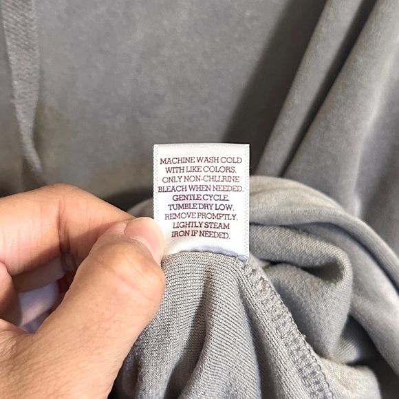 SO Women's The Lounge Life Softest Hoodie, Ideal Gray, Size XL - Picture 5 of 8